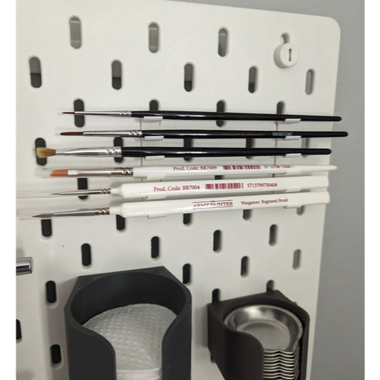 

3D Print Brushes Holder Tempat Kuas Pegboard Papan Berlubang