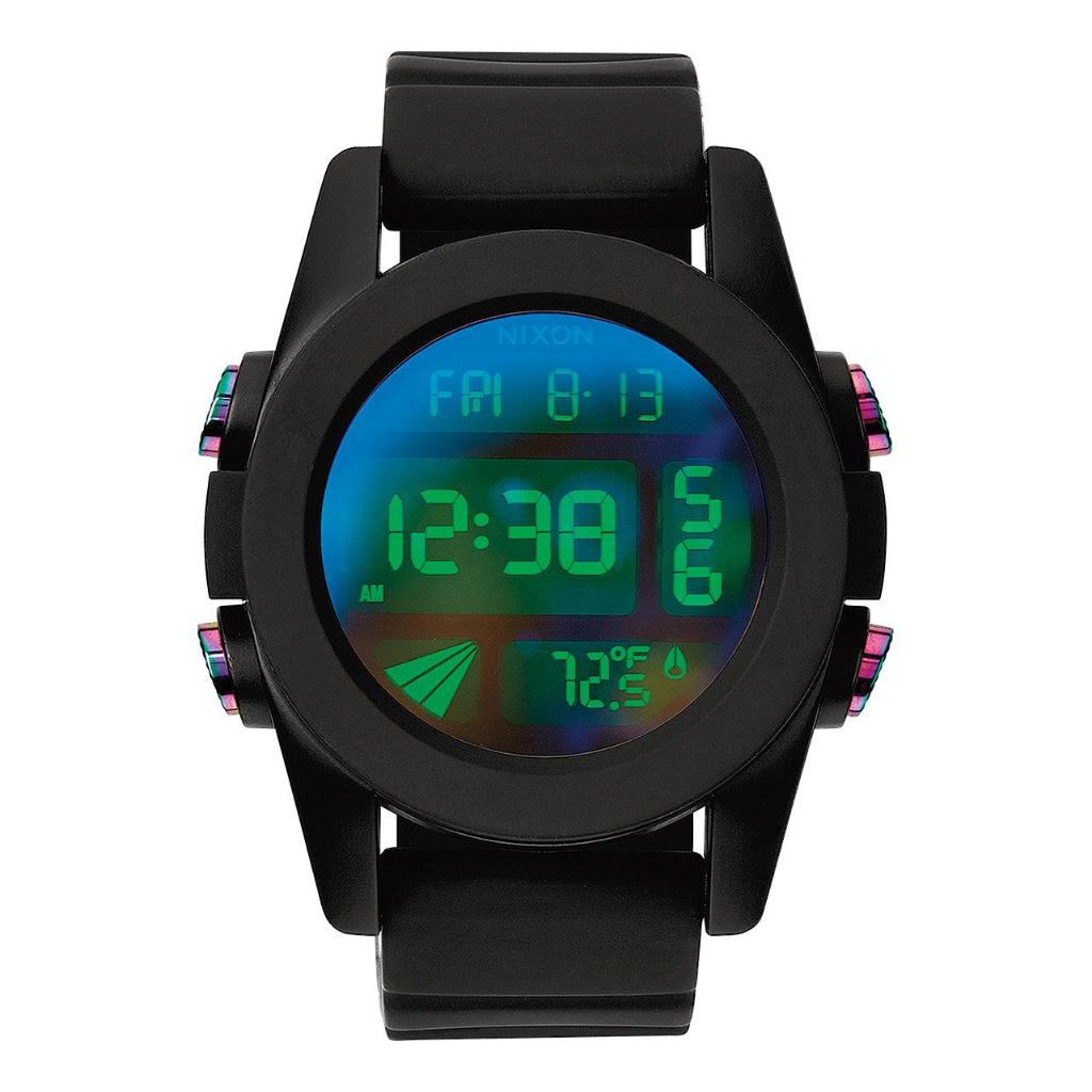 Original 100% Jam Tangan Pria NIXON A1971630 UNIT BLACK IRIDIUM Garansi Resmi 2 Tahun
