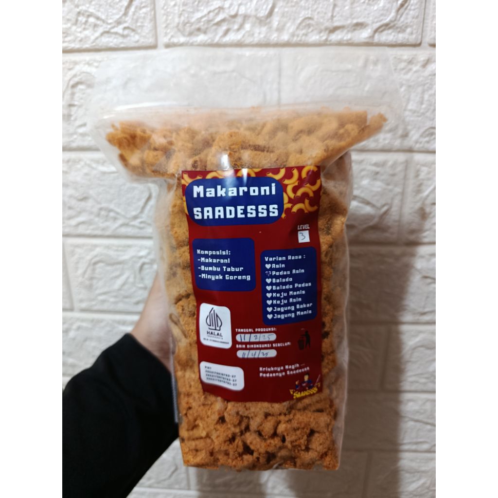 

Makaroni Kemasan Pouch ½kg