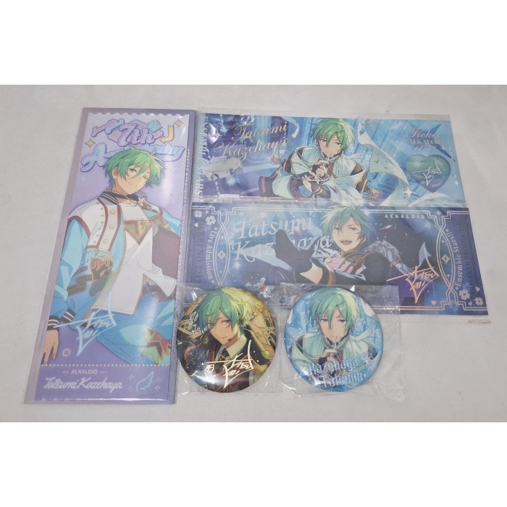 Ensemble stars tiket badge Tatsumi Kazehaya