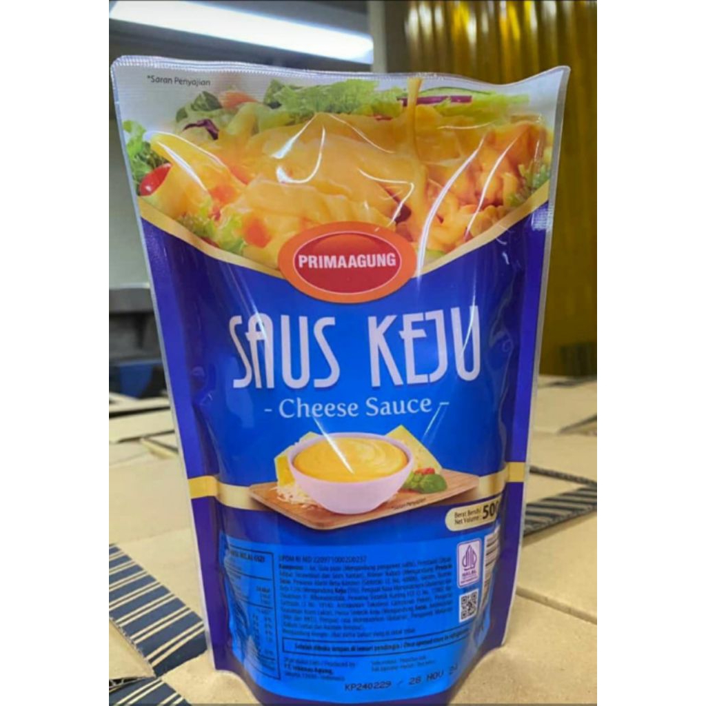 

Prima Agung Saus Keju 500gr