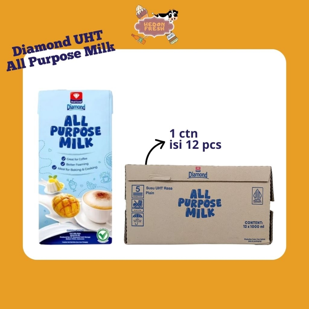 

Susu Evaporasi Diamond All Purpose 1 Liter (1 PCS)