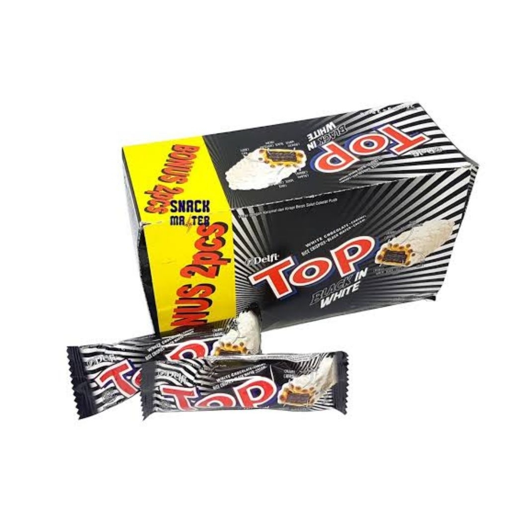 

Wafer TOP Black And White Box Isi 24pcs - DELFI