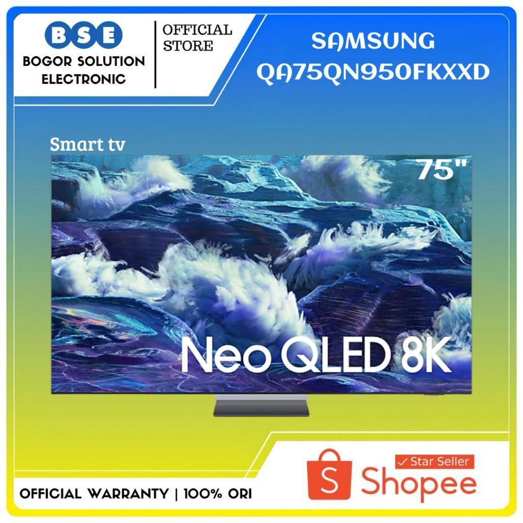 Samsung QA75QN950FKXXD 75 Inch Smart TV 8K 75QN950F Samsung Neo QLED 75 Inch 75QN950