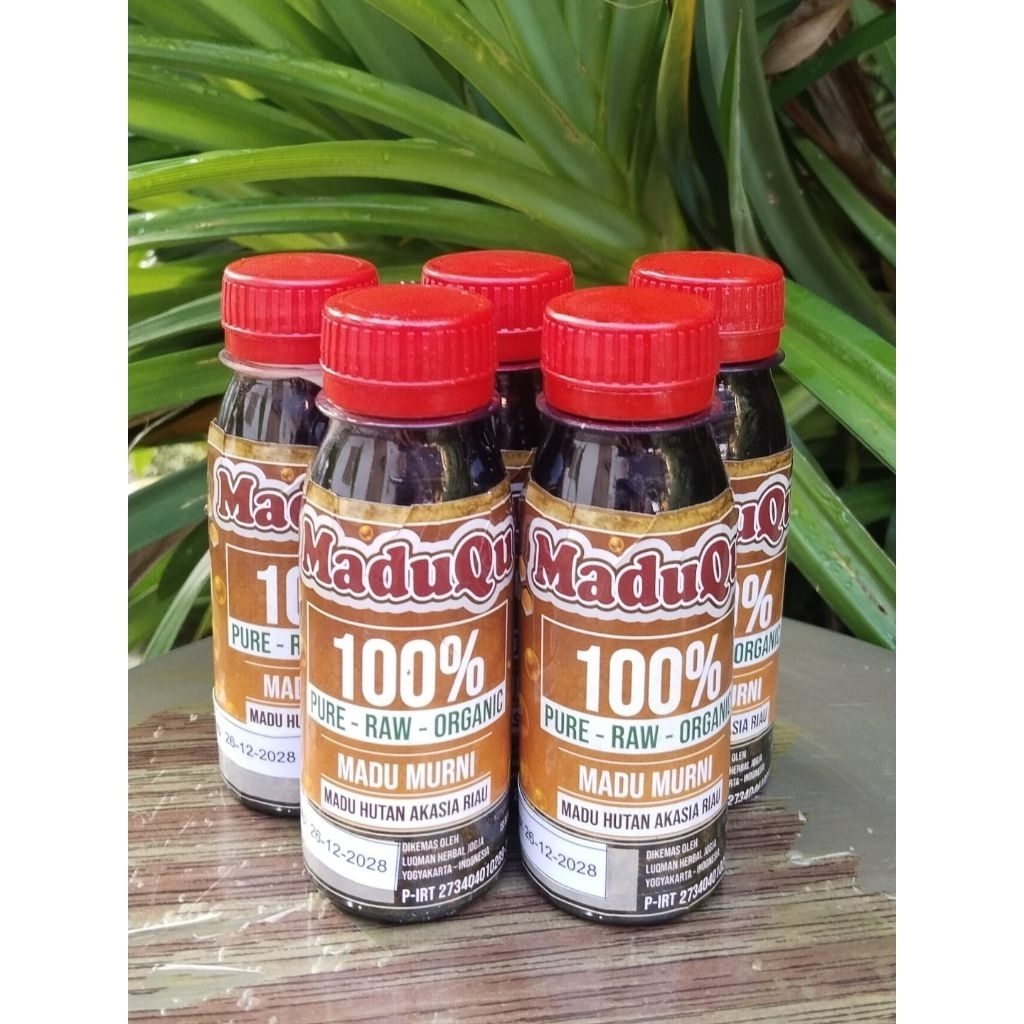

Madu Akasia Murni Nektar Garansi 100% Hutan Akasia Riau Hitam Pekat