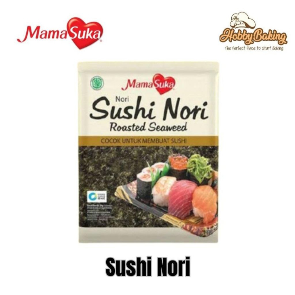 

Mamasuka Sushi Nori Rumput Laut 20 gr