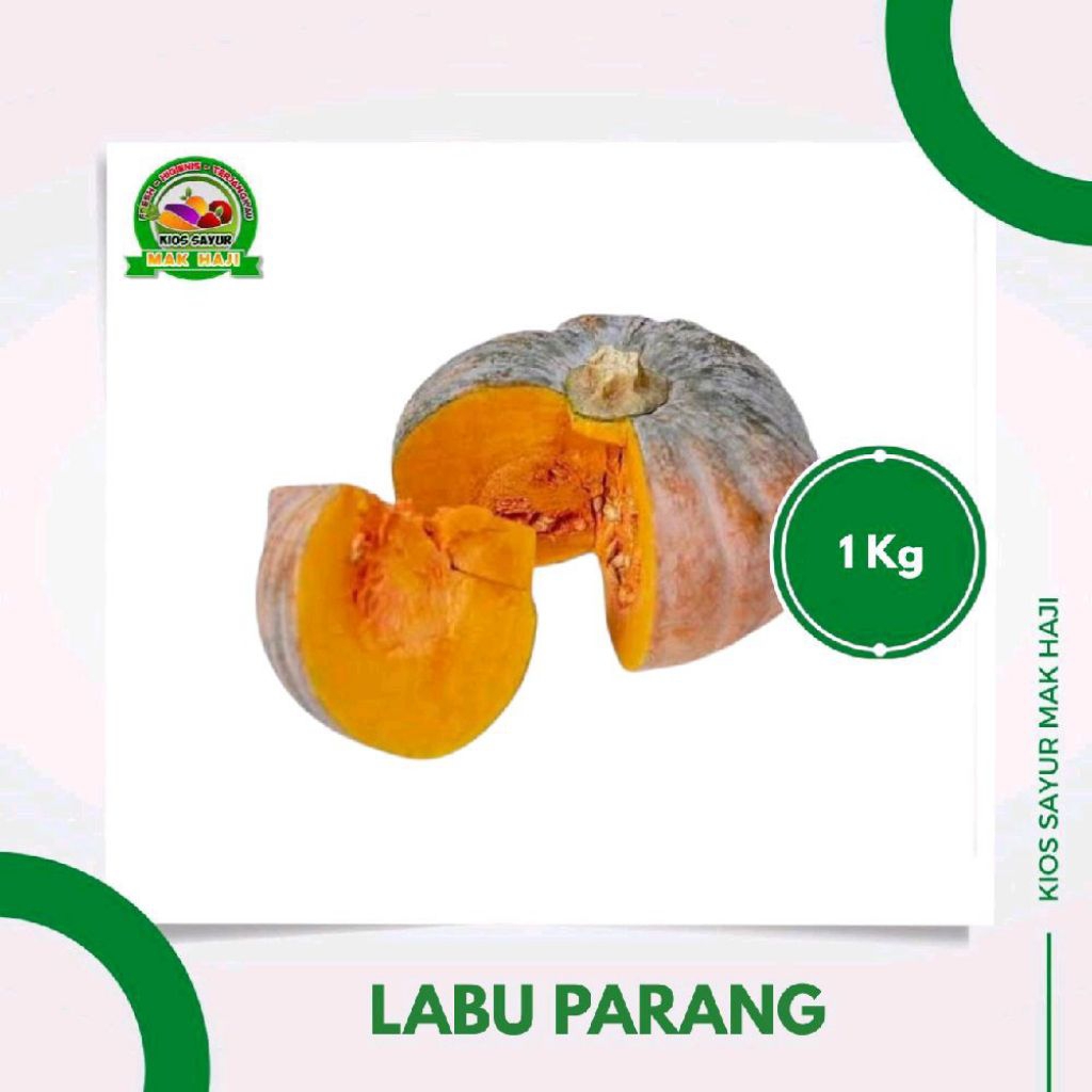 

Labu kuning segar 1 Kg