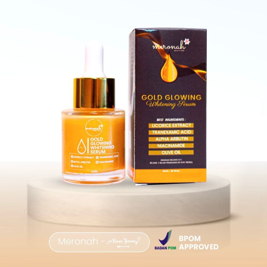 SERUM GOLD GLOWING MERONAH