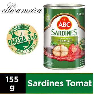 

ABC Sardines Dalam Saus Tomat Kaleng 155gr