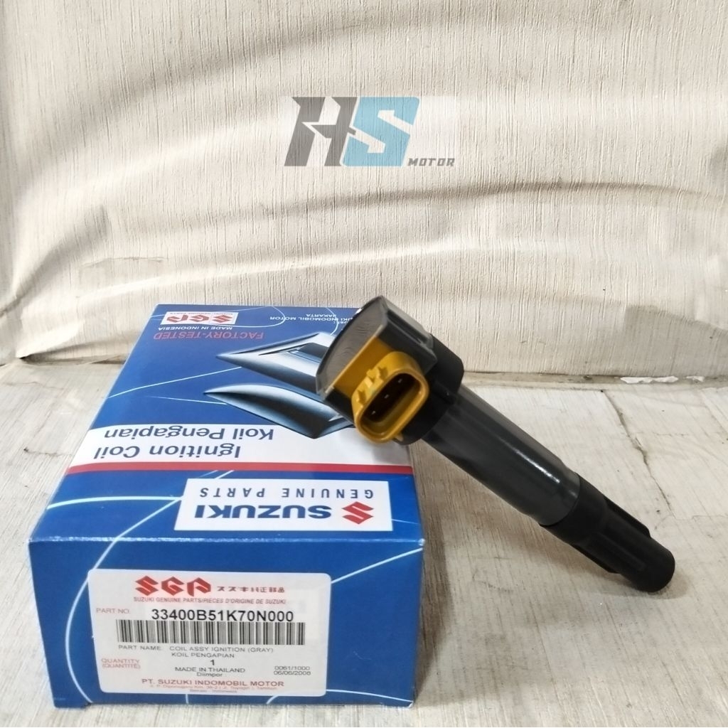 COIL IGNITION KOIL PENGAPIAN MOBIL SUZUKI ERTIGA KARIMUN WAGON KARIMUN ESTILO SPLASH NEW SWIFT 33400