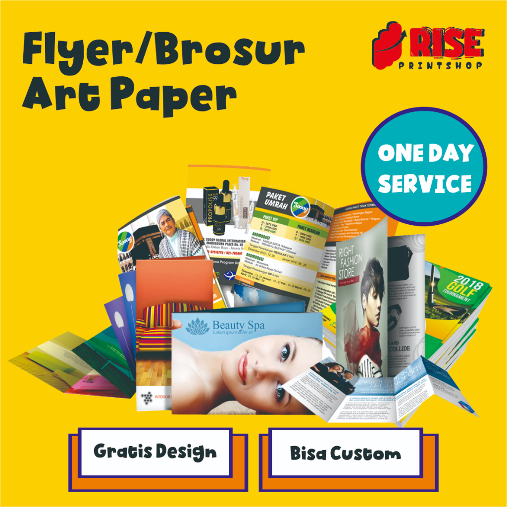 

CETAK BROSUR A6 /A5/A4 TERMURAH || FULL COLOR || CUSTOM BROSUR