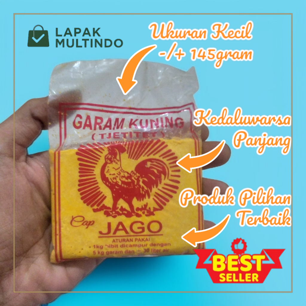 

TERBAIK Garam Bleng Ukuran Kecil Obat Gendar Puli Bleng Untuk Buat Kerupuk Dari Nasi Garam Bleng Pengembang Kerupuk By LapakMultindo