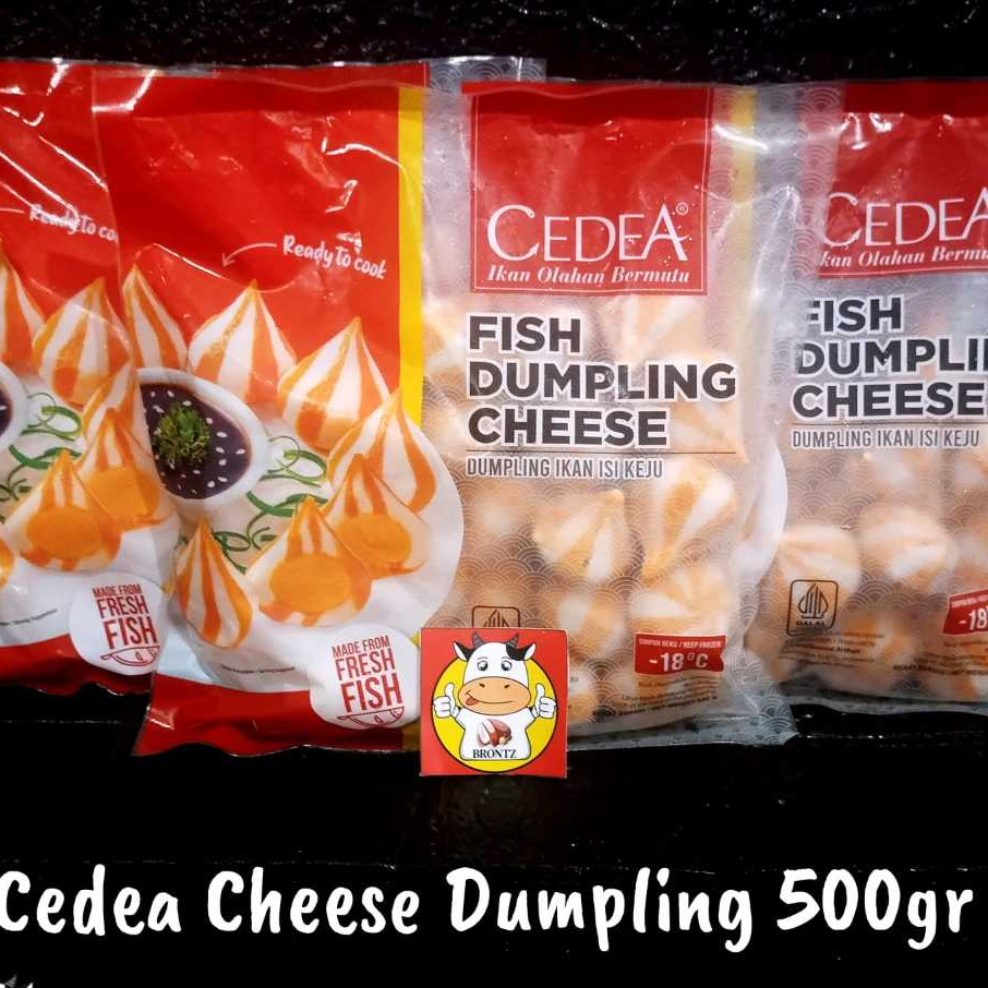 

CEDEA FISH DUMPLING CHEESE 500GR - FROZEN FOOD - BRONTZ JOGJA
