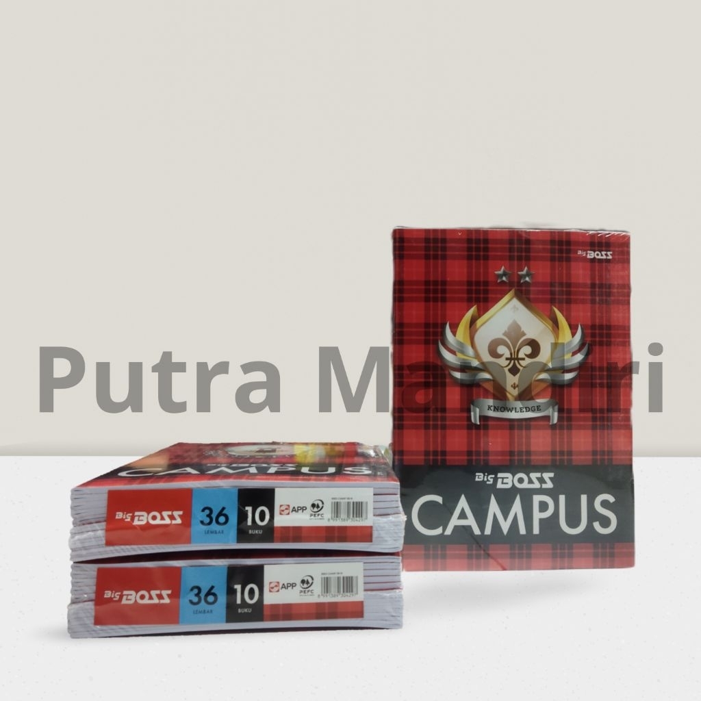 

Buku boxy campus big boss isi(10pcs) 36lembar