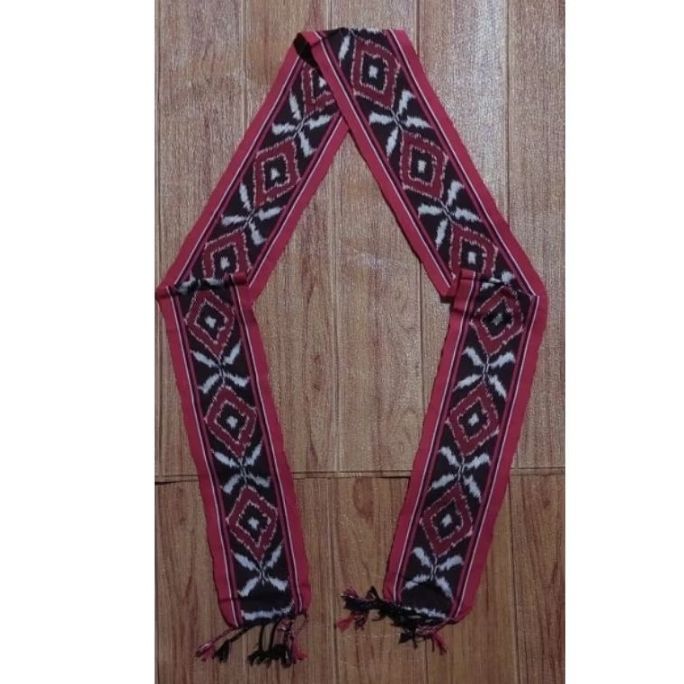 Syal Tenun Etnik Shall Scraft Tenun Ethnic Motif Dayak Kalimantan Lombok Toraja NTT Etnik Nusantara