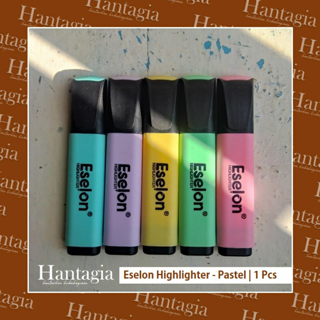 

Hantagia - Eselon highlighter/stabilo warna pastel