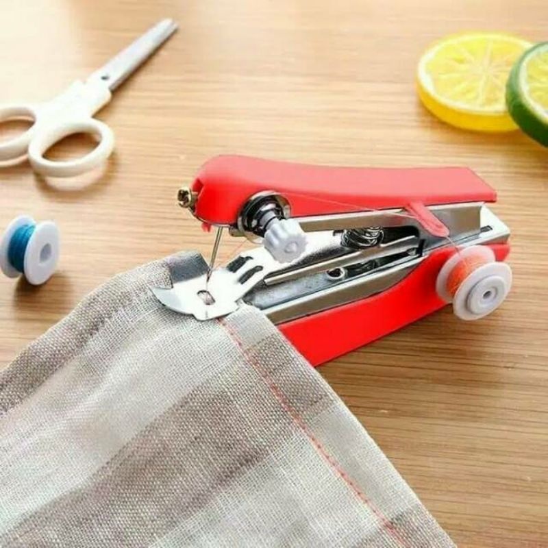 mesin jahit mini portable handheld sewing | mesin jahit staples | mesin jahit mini | mesin jahit tan