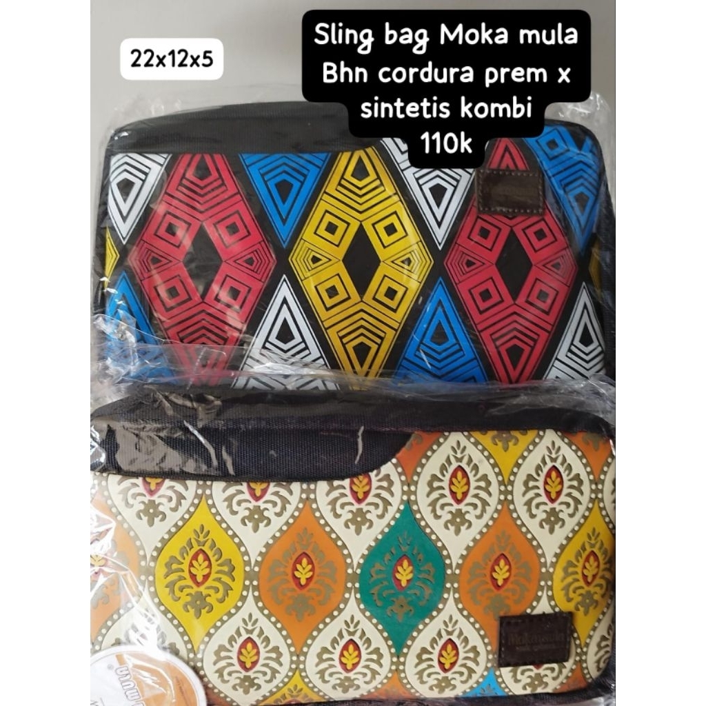tas selempang pria wanita anak mokamula / slingbag mokamula