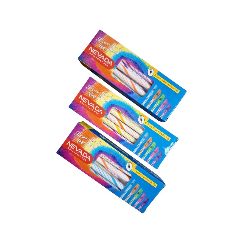 

PAKET Hemat 3 Lusin Pulpen NEVADA/Pulpen Ulir/Pena/Ballpen/Bolpoin