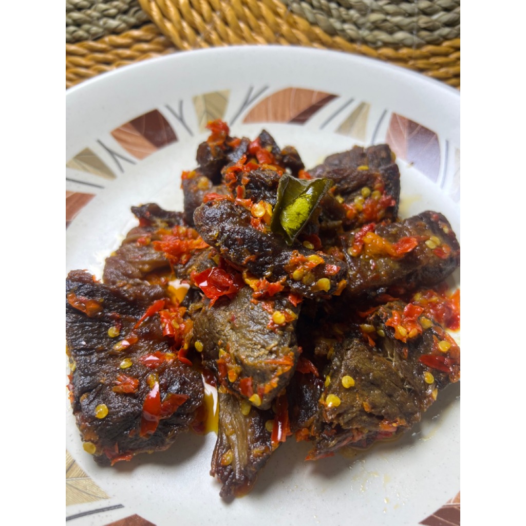 

Dendeng Balado Pedas TARASA PREMIUM