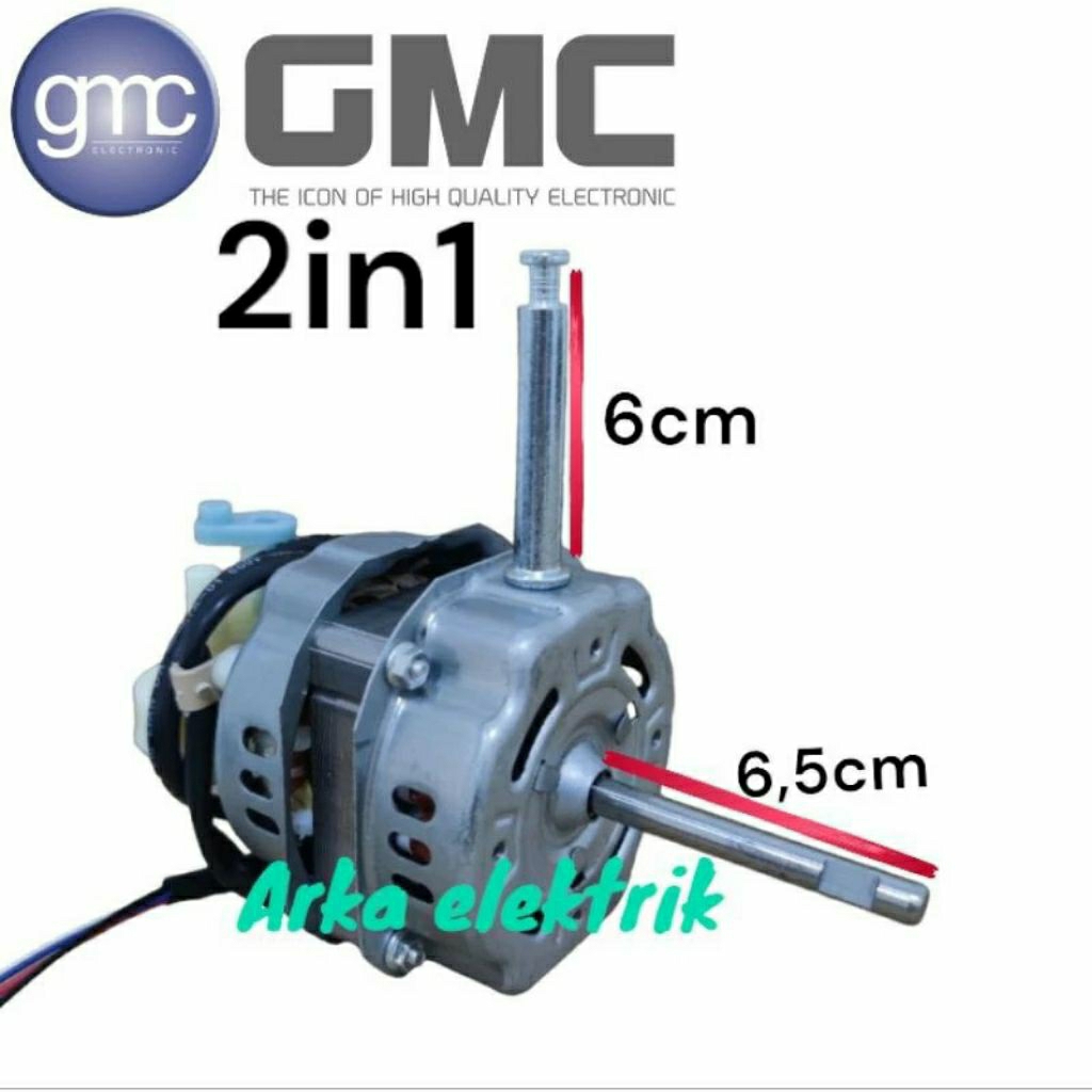 Dinamo Kipas Angin GMC OKAYAMA / Mesin dinamo Kipas Baling Baling Besi 12inch