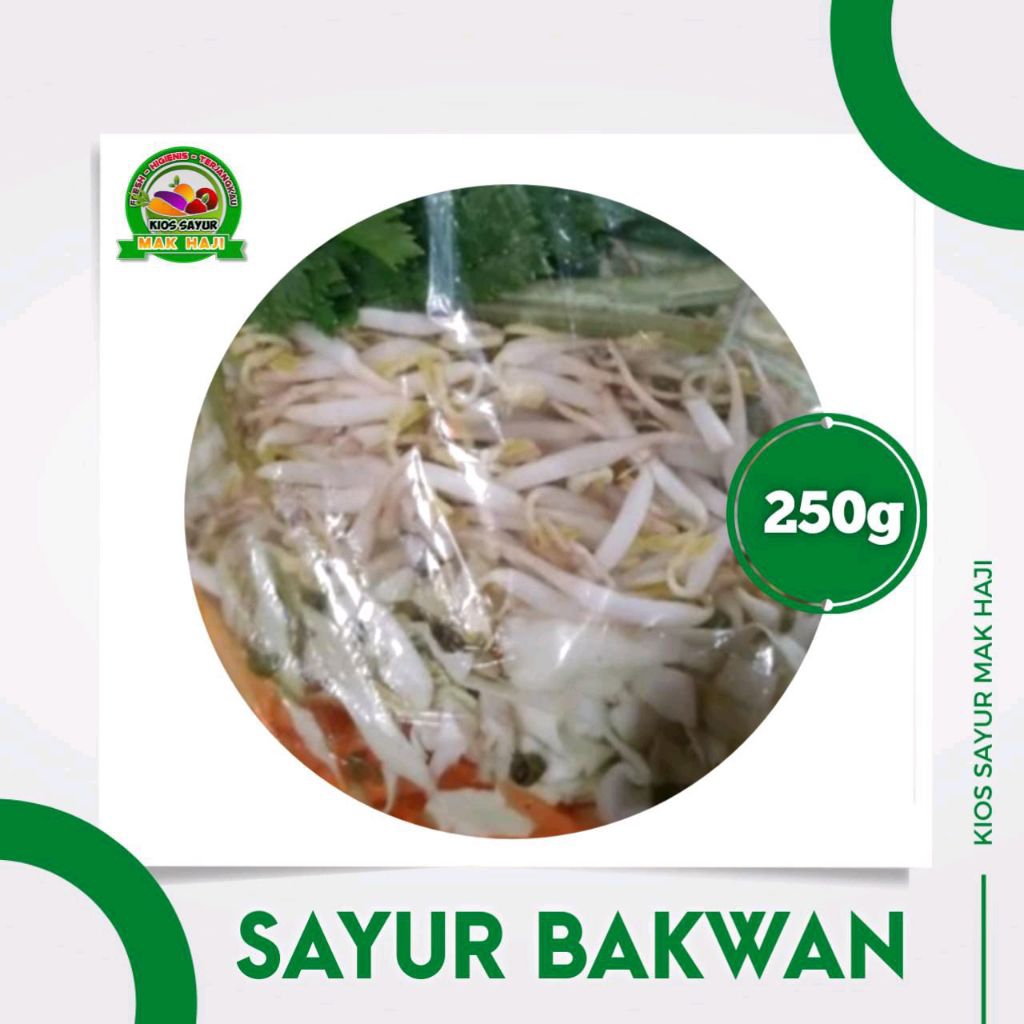 

Paket sayur bakwan 250g