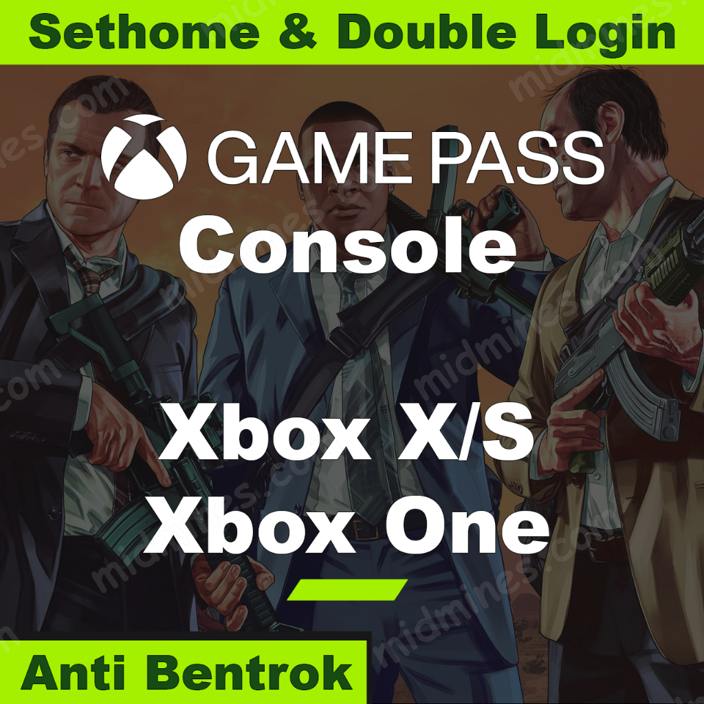 noxashopp Xbox Gamepass Ultimate - Console Sethome & Double Login Gamepass 1 Month