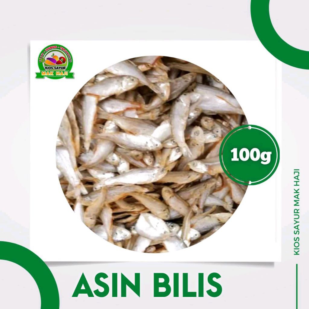 

Ikan asin bilis 100gram