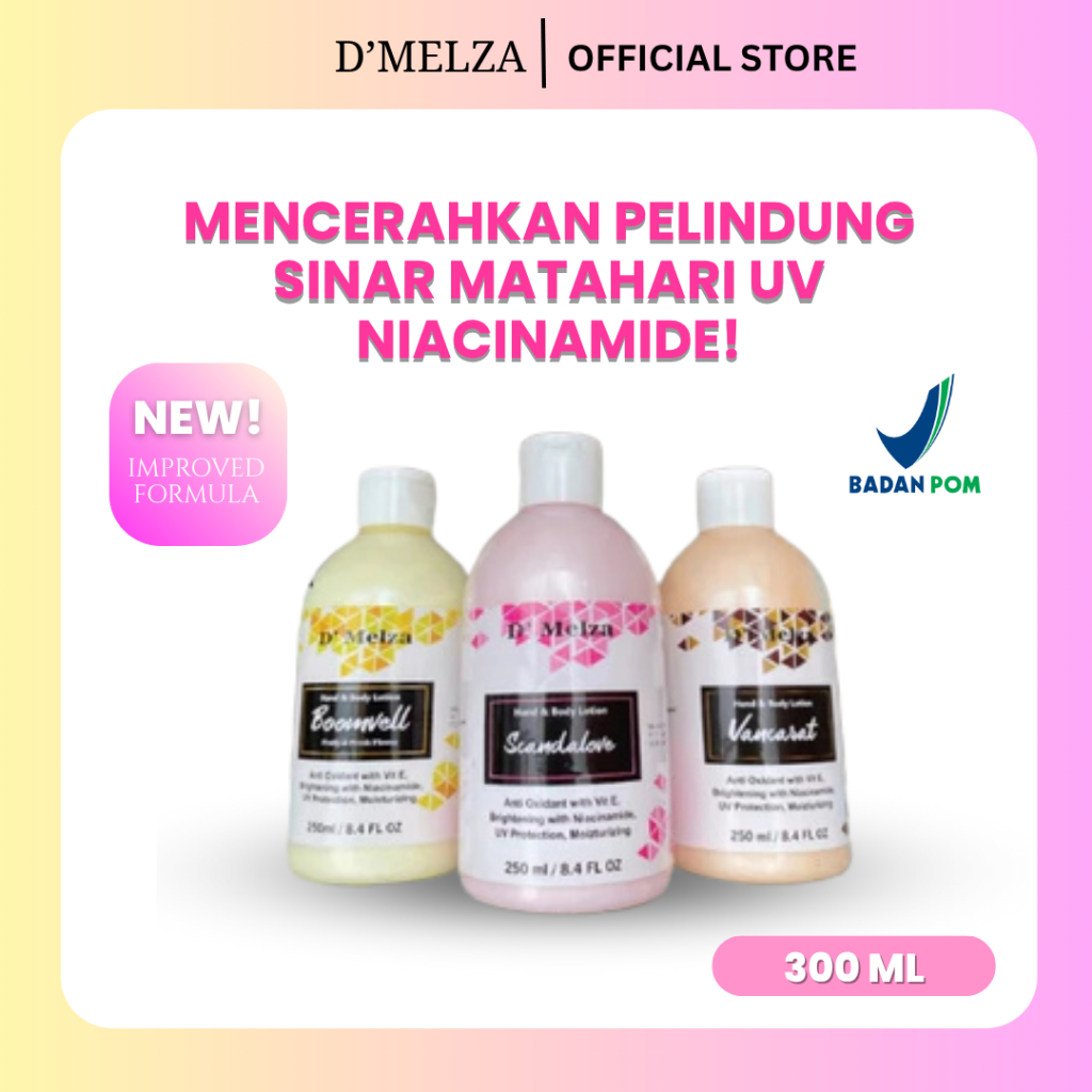 Body Lotion - D'Melza (BPOM)