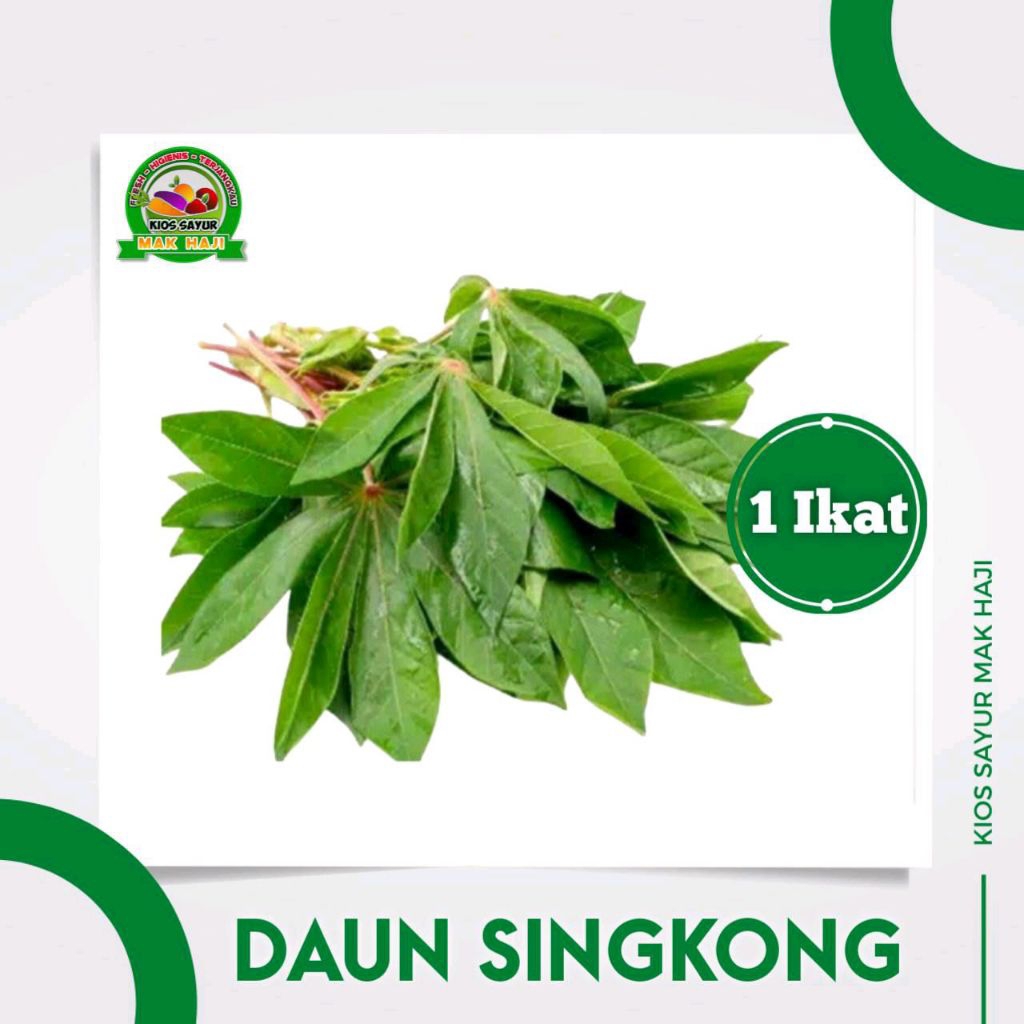 

Daun singkong segar 1 ikat