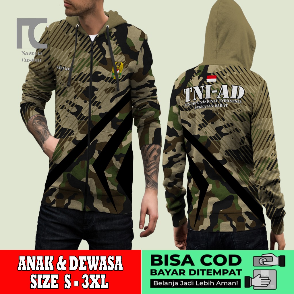 JAKET TNI AD FULL PRINTING SUBLIMATION CUSTOM ART 06