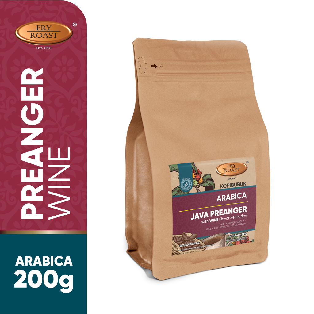 

FRY ROAST - Kopi Bubuk Arabica Java Preanger - 200 gr