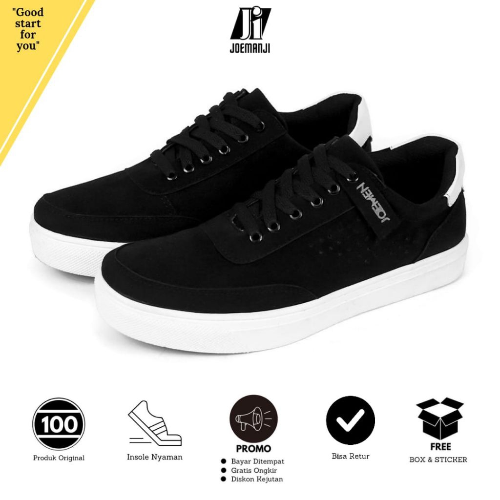 Sepatu Sneakers Pria Wanita Casual Kekinian Spatu Cowok Cewek Keren Branded Stylis