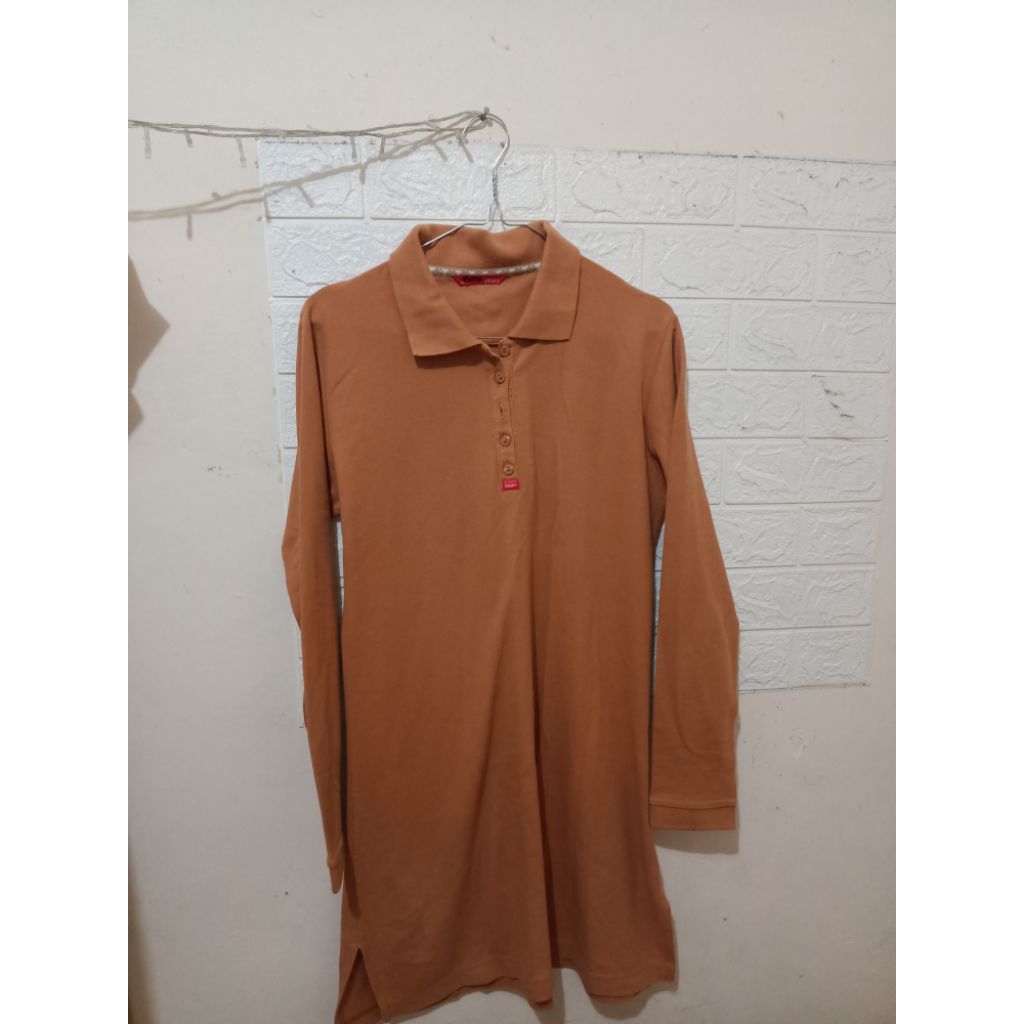 KAOS TUNIK KUNING KUNYIT