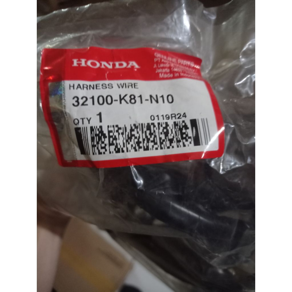 Kabel Body body Beat Esp 2018 - 2019 ISS Asli 32100-K81-N10 Ori Original Ahm 100%