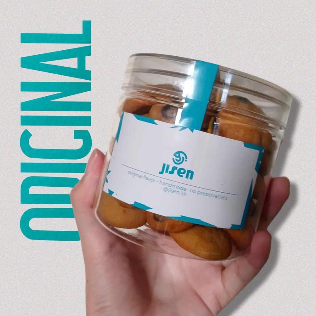 

MINI COOKIES - A JAR OF COOKIES 225 GRAM ORIGINAL HANDMADE
