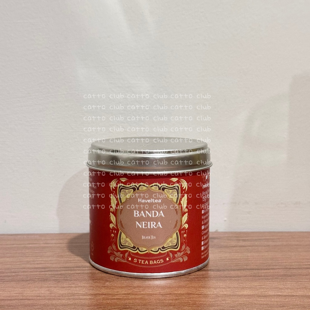 

BANDA NEIRA | Mini Tin | Haveltea | Teh Rempah Herbal | Teh Hitam Jahe