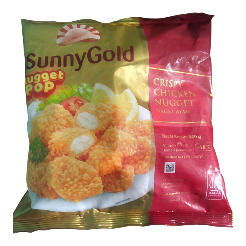 

SUNNY GOLD CHICKEN NUGGET POP 440G