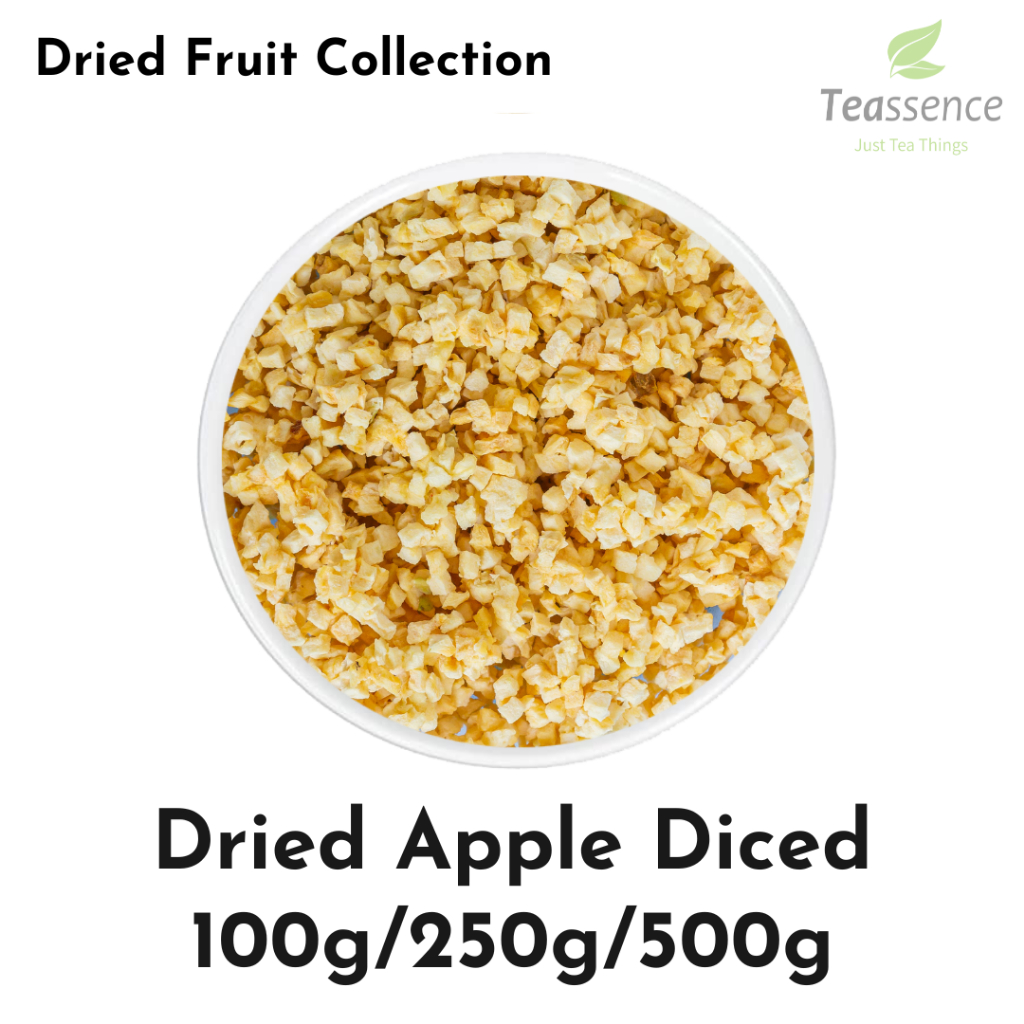 

Dried Diced Apple / Apel Dadu Kering 100g/250g/500g