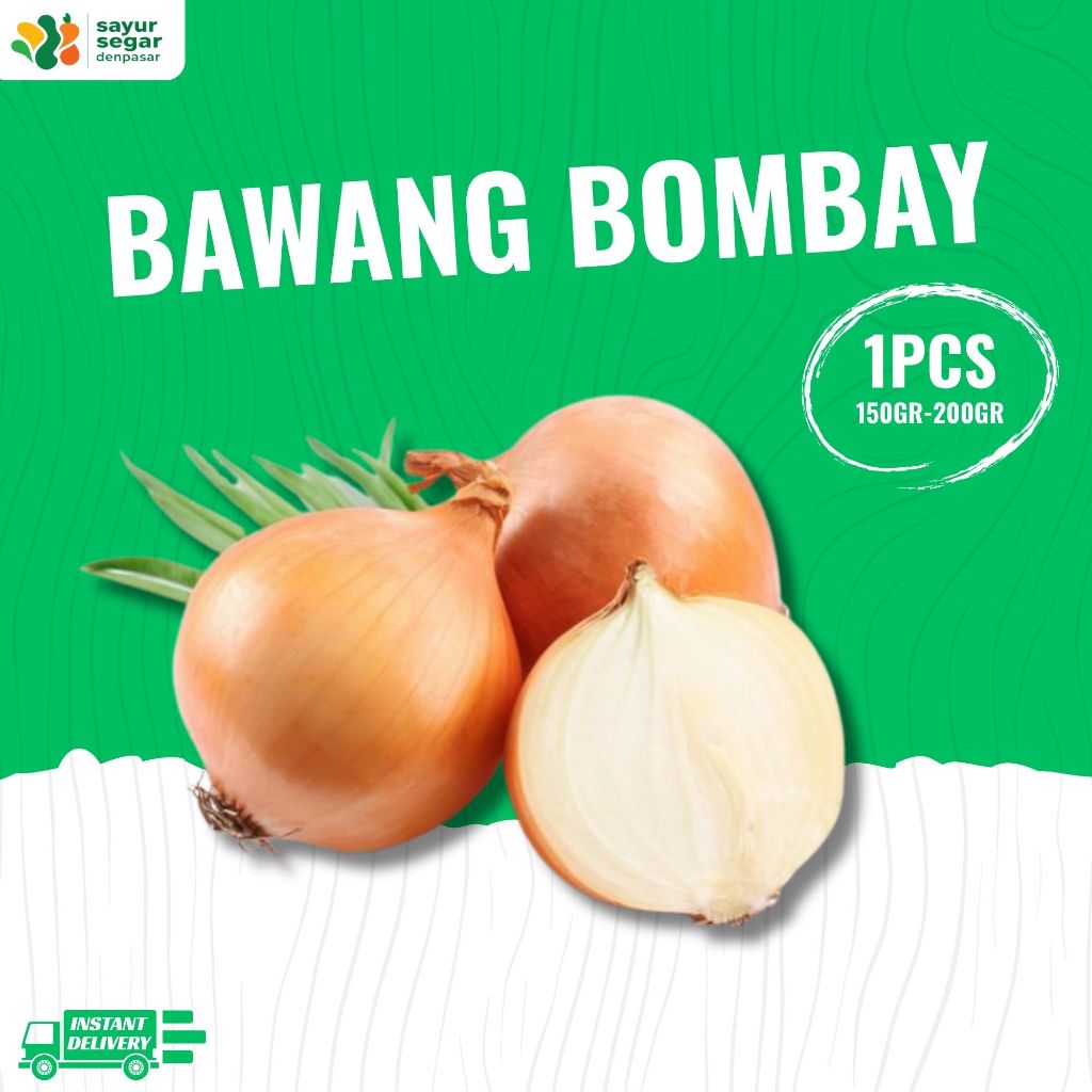 

Bawang Bombay 1 pcs - Sayur Segar Denpasar