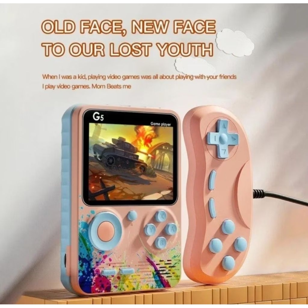 Game Boy G5 Game Player + Stick Mini Games