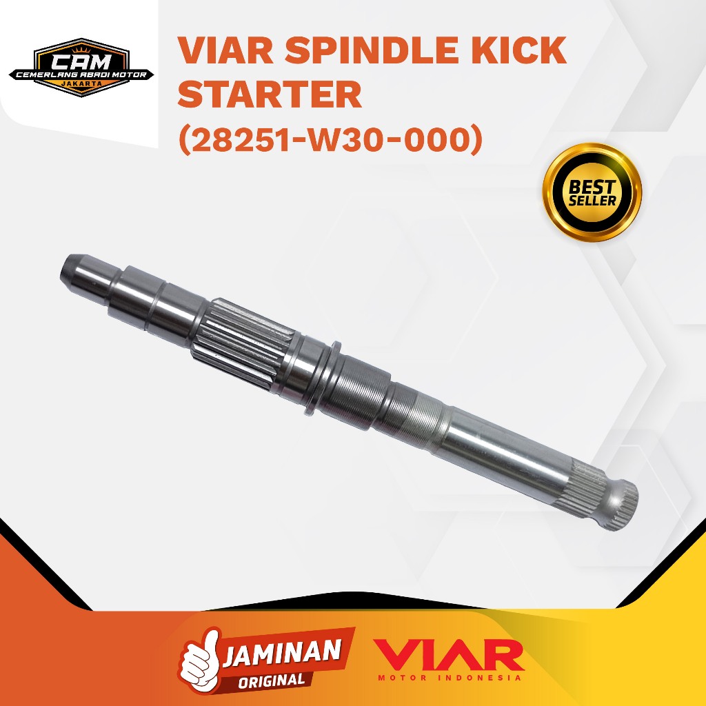 As Kick Starter Viar Karya 300 CC Motor Roda 3 Spindle Kick  [CAM JKT]