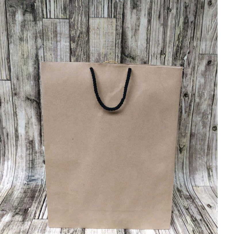 

Ready Paperbag jumbo polos P29xL10,5xT39 bertali,kuat