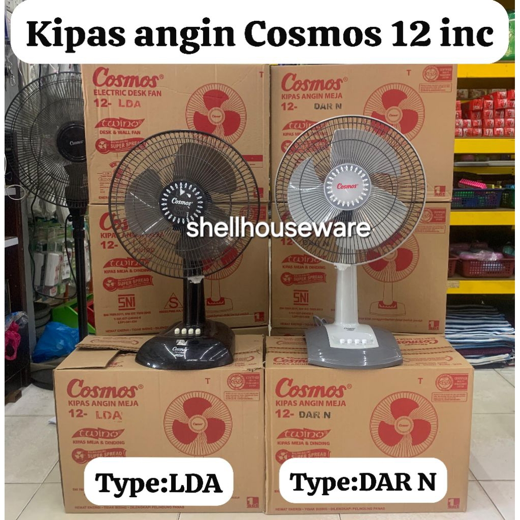 *KHUSUS BATAM* KIPAS MEJA COSMOS 12INCI/KIPAS DUDUK COSMOS/DESKFAN COSMOS