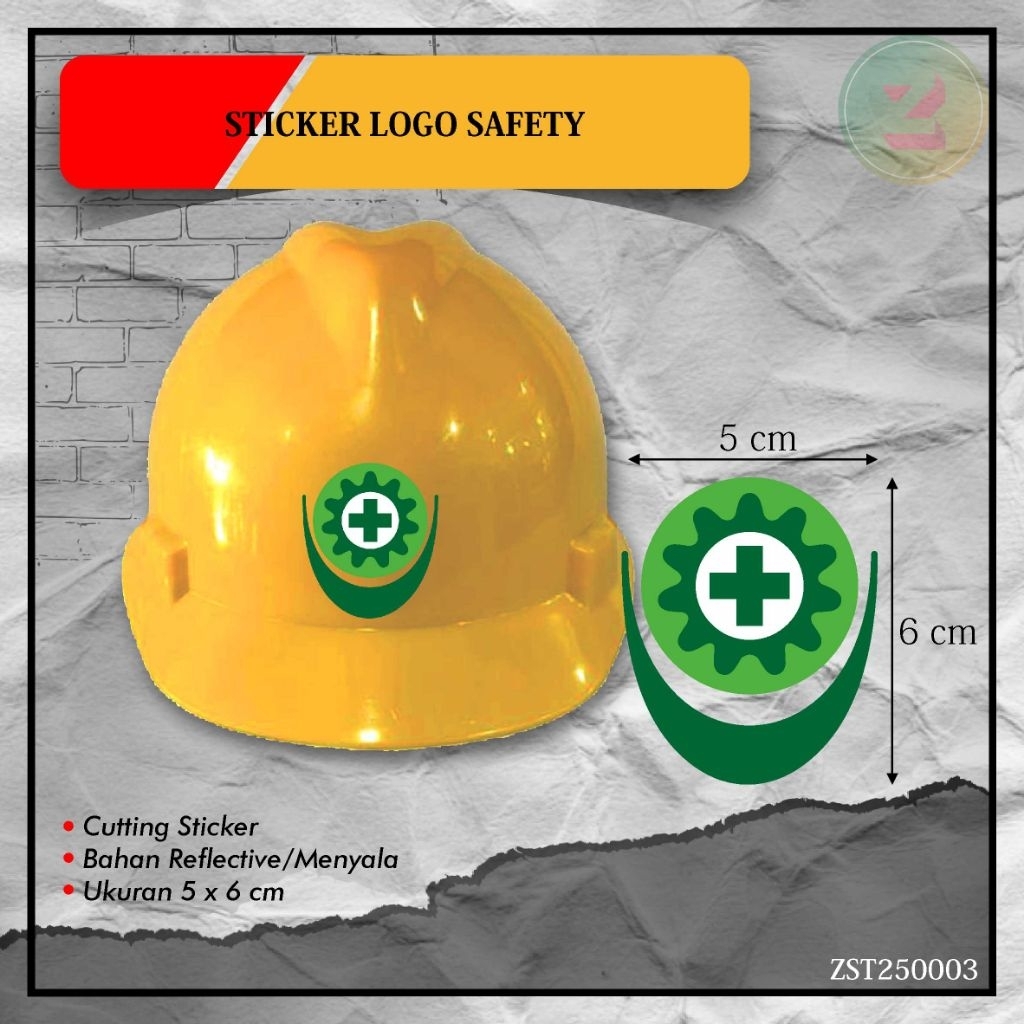 

STICKER CUTTING LOGO SAFETY NEW