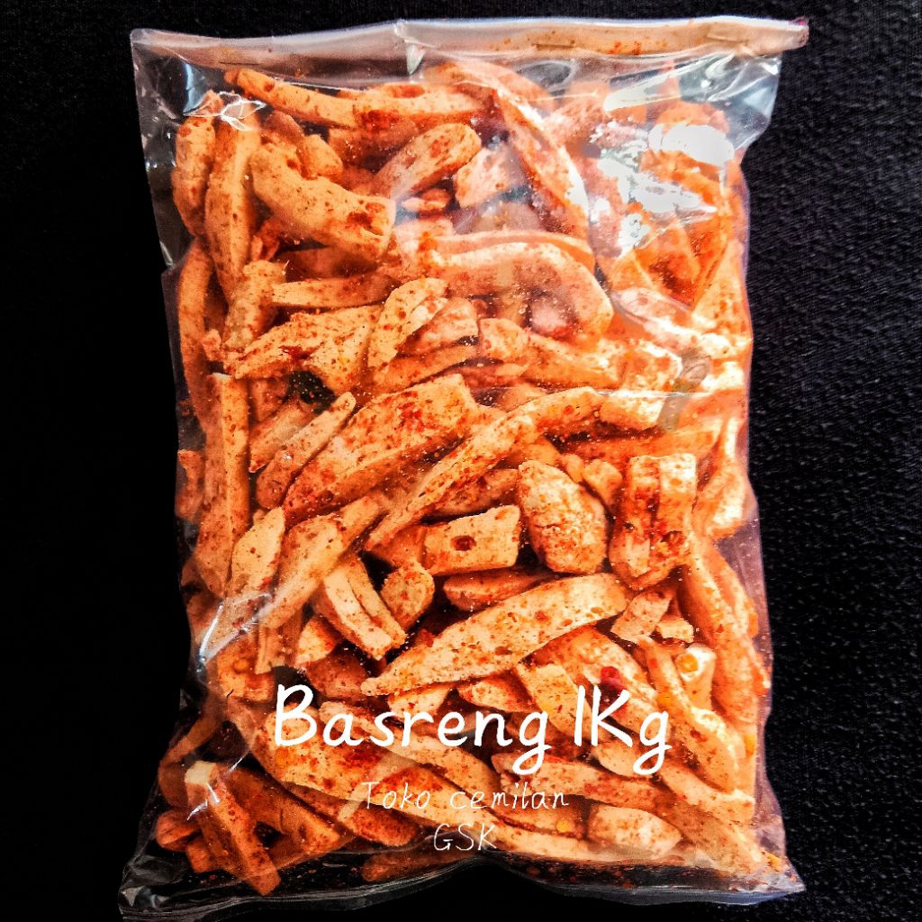 

Basreng Viral Raja Rasa 1kg / Basreng Original Pedas Gurih Renyah