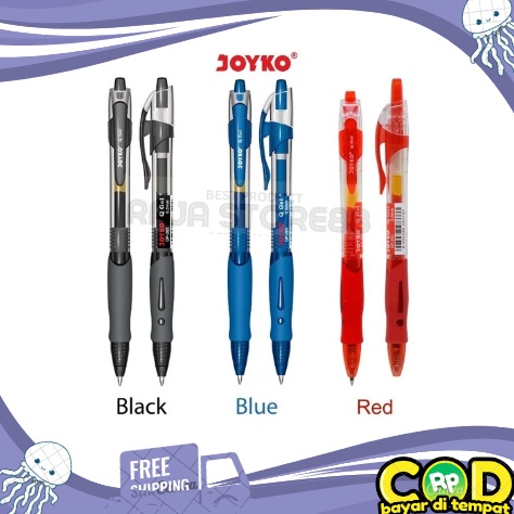 

KODE T49W Gel Pen Pulpen Pena Joyko GP265NT Q3 Gel 5 mm