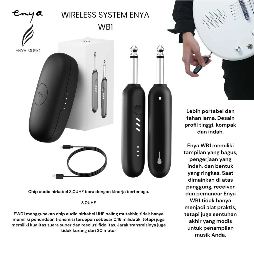 ENYA Wireless Guitar System WB1