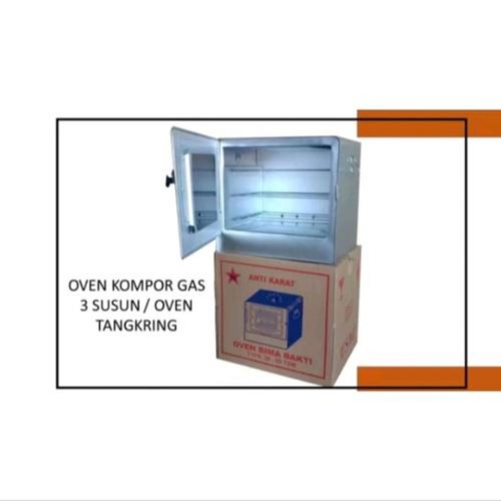 Oven Kue Jumbo 3 Susun Oven Kue Tangkring Bima Sakti Galvalum High Quality