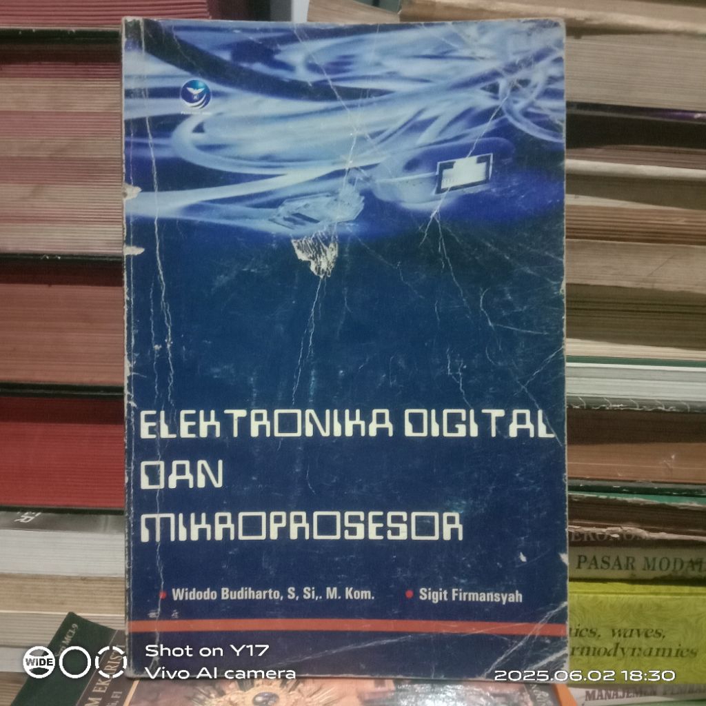 BUKU ELEKTRONIKA DIGITAL DAN MIKROPROSESOR ORIGINAL